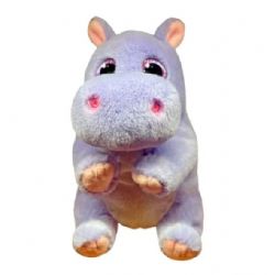 PELUCHE TY BEANIE BELLIES - HENRIETTA HIPPOPOTAME À VENTRE VIOLET PETIT 7